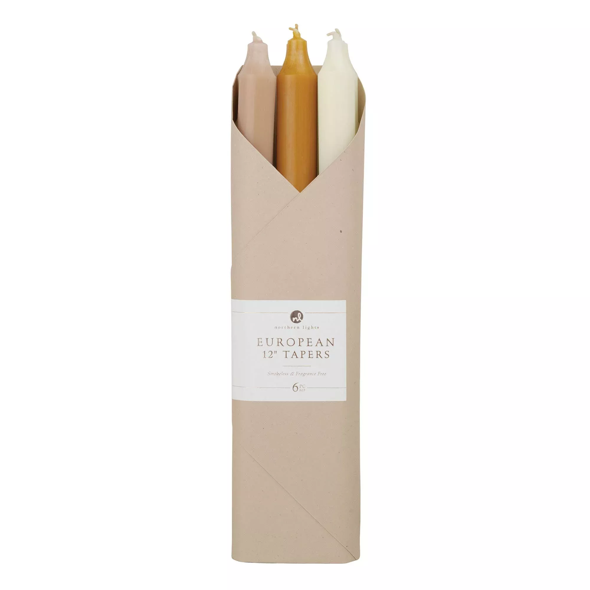 12" Taper Combo Candle Gift Set: Desert Sun - Northern Lights
