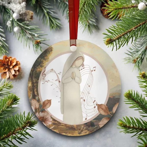 Abidible Mary's Song Metal Christmas Ornament (Collect All 6)