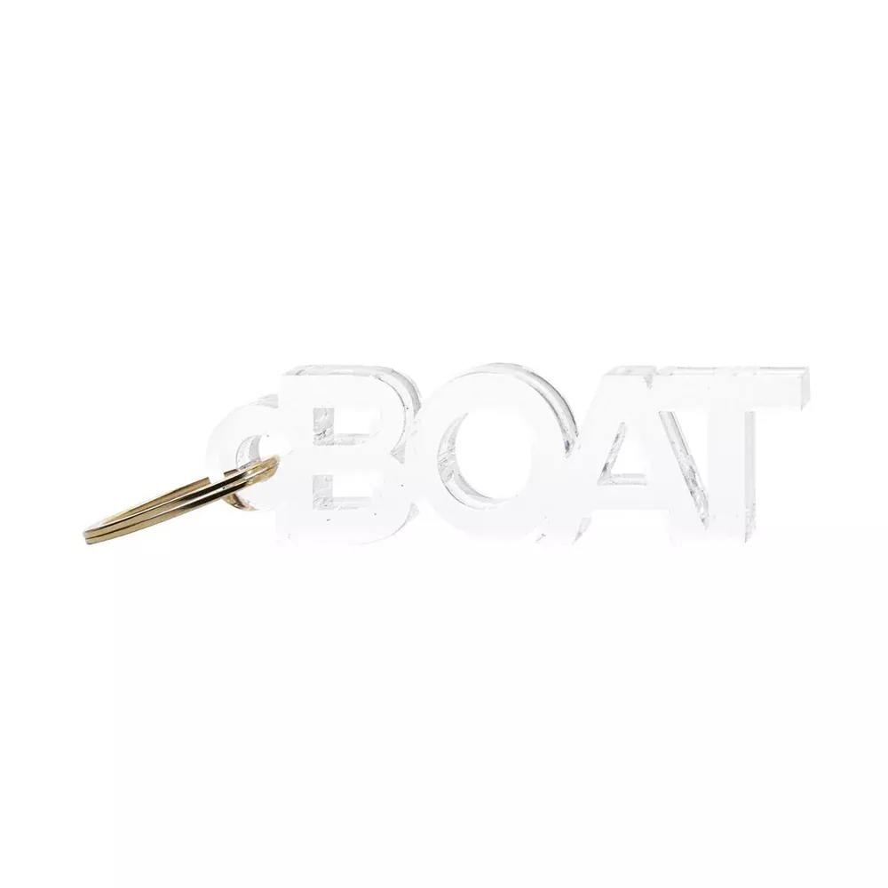 Acrylic Keychain Boat