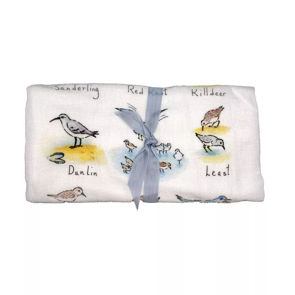 Beach Birds Flour Sack Towel