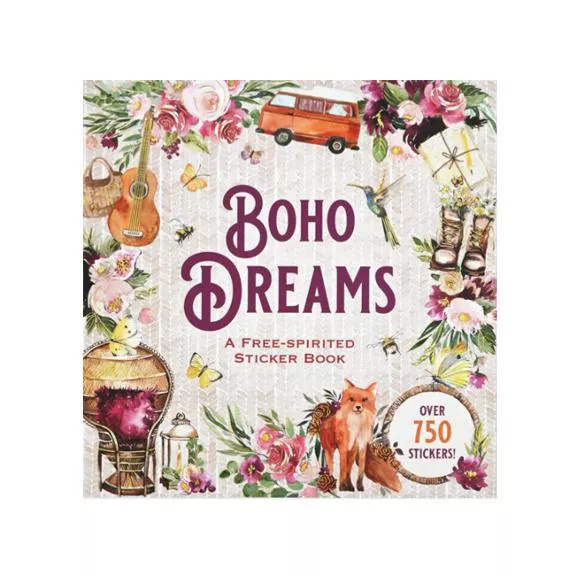 Boho Dreams Sticker Book