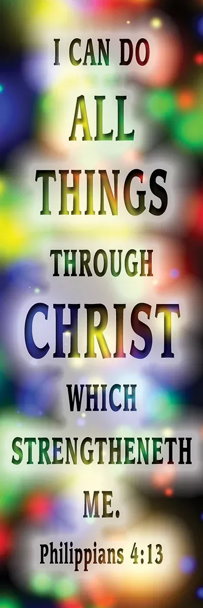 Bookmark: I Can Do All Things