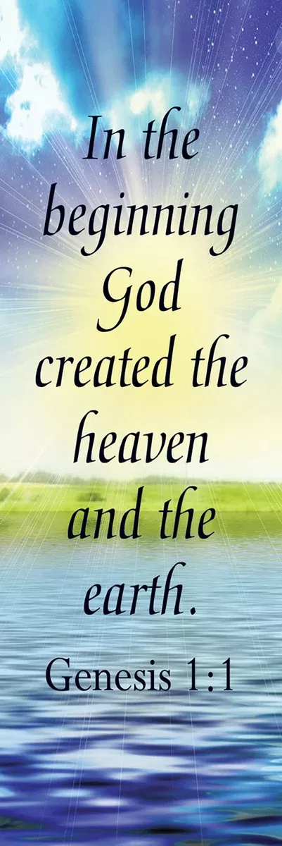 Bookmark: In the Beginning