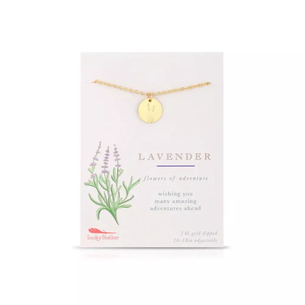 Botanical Lavender Necklace