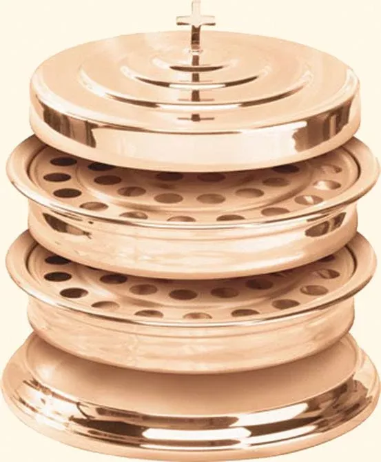 Bread Plate: Polished Aluminum