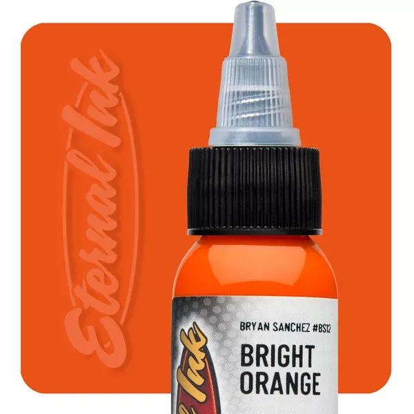Bright Orange Watercolor-Bryan Sanchez M. Watercolor Series