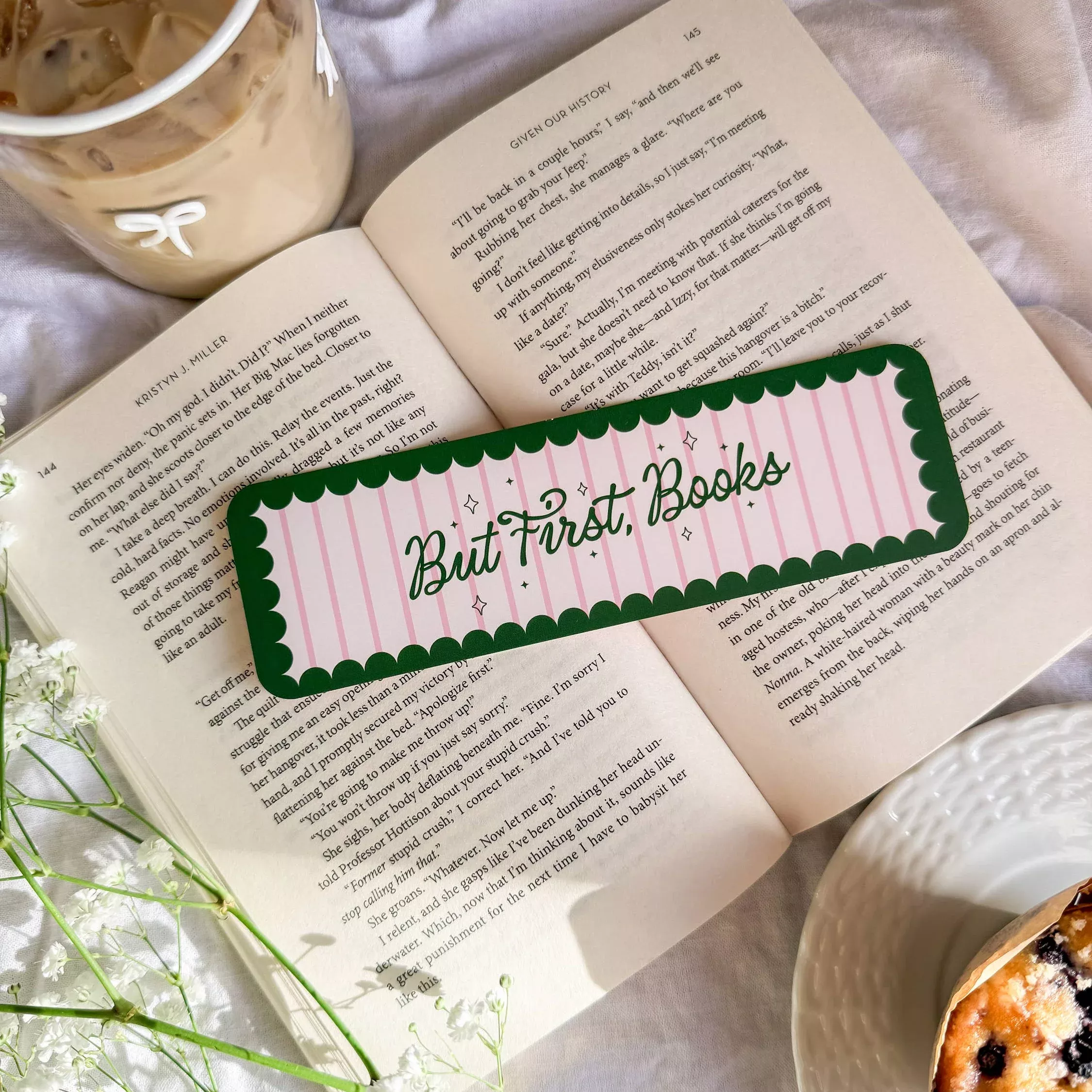 But First, Books Bookmark