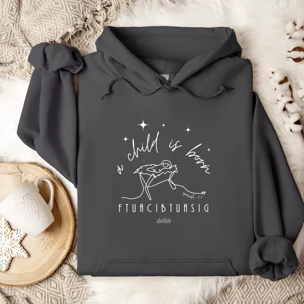"A Child is Born" Unisex Gildan Heavy Blend™ Hoodie