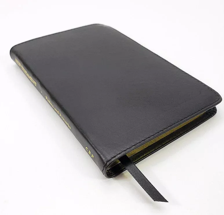 Church Bible Publishers:New Testament with Psalms and Proverbs – Corporate Series, Black