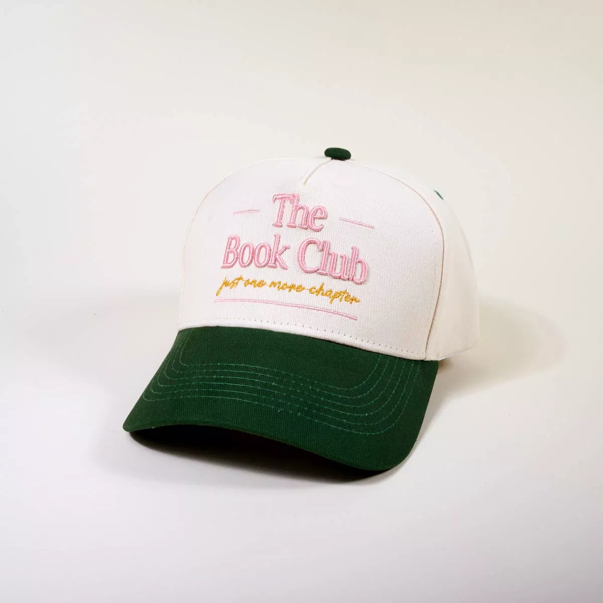Classic Canvas Embroidered Hat – The Book Club
