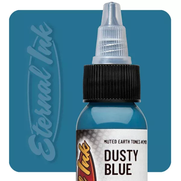 Dusty Blue-Muted Earth Tones
