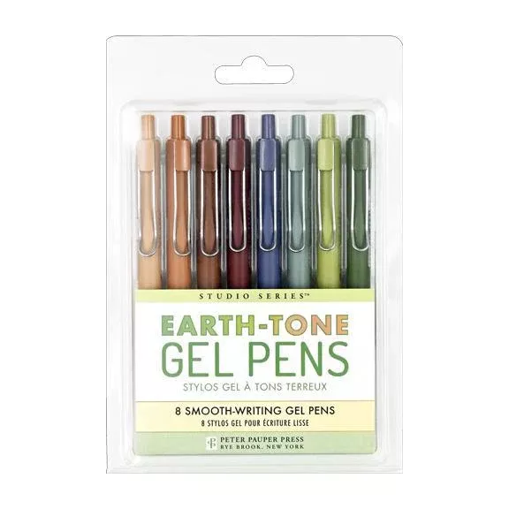 Earth-Tone Gel Pens