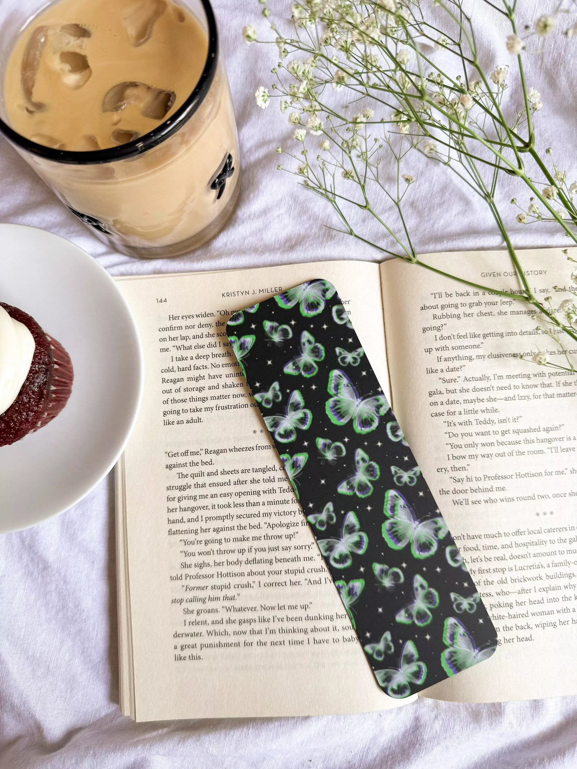 Electric Butterflies Bookmark