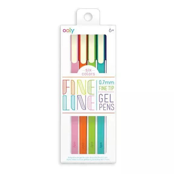 Fine Line Colored Gel Pens