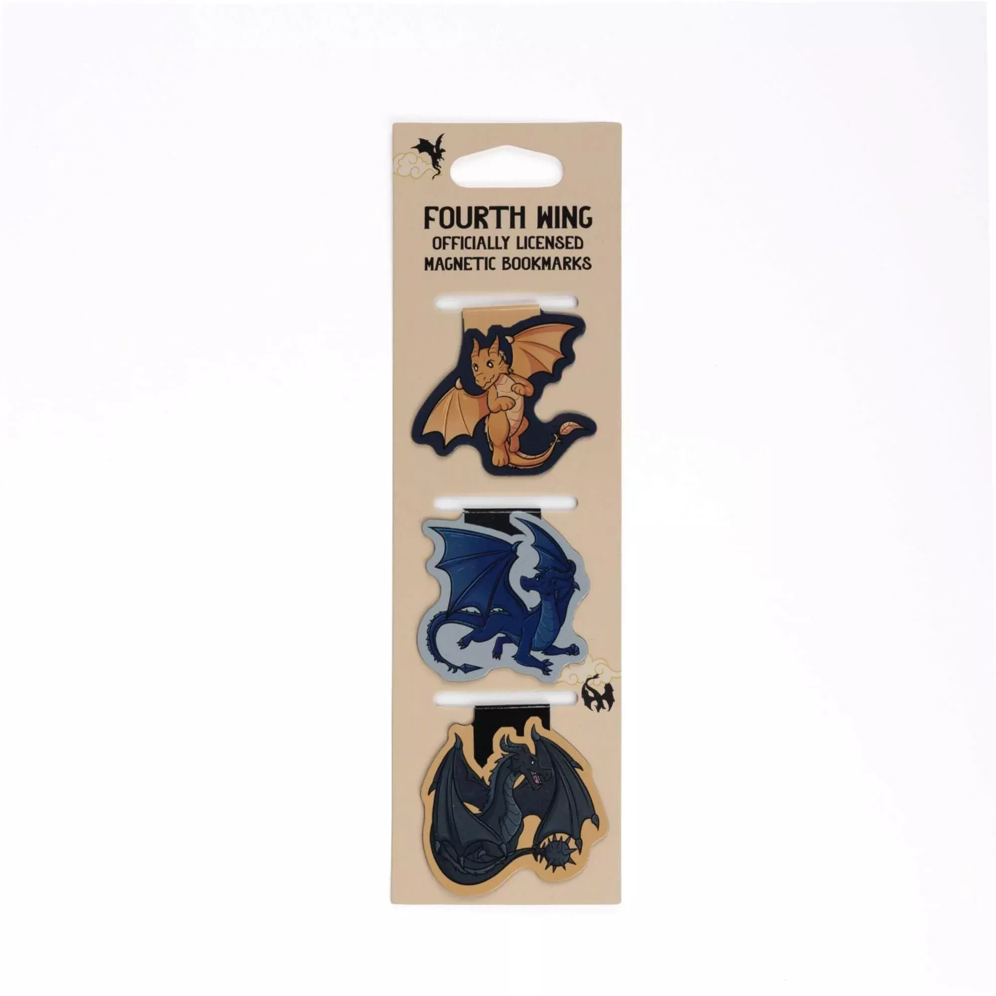 Fourth Wing Dragons Magnetic Bookmark Set