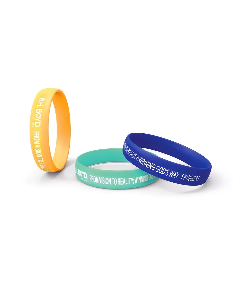 From Vision To Reality Armbands (Pack of 6)