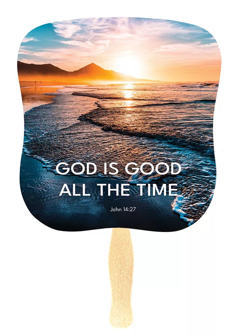 God is Good (Sunset) Fan