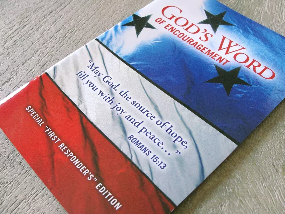 GOD’S WORD of Encouragement: Special “First Responder’s” Edition (Case of 100 Copies)
