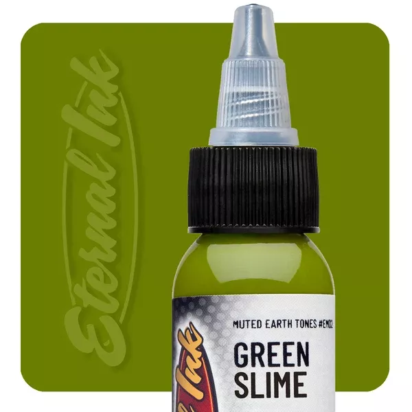 Green Slime-Muted Earth Tones