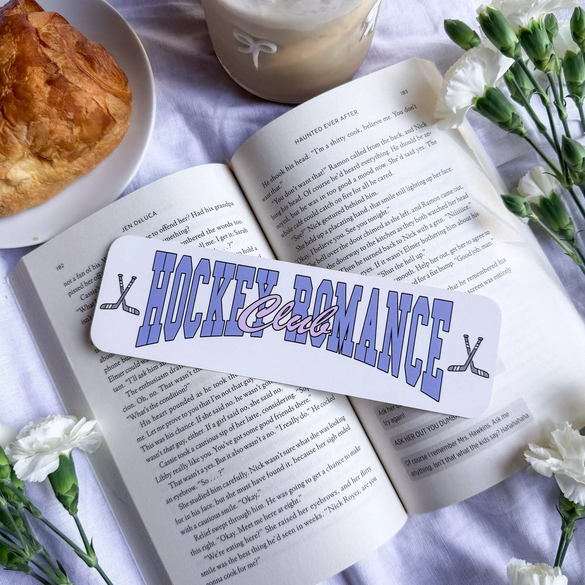 Hockey Romance Club Bookmark