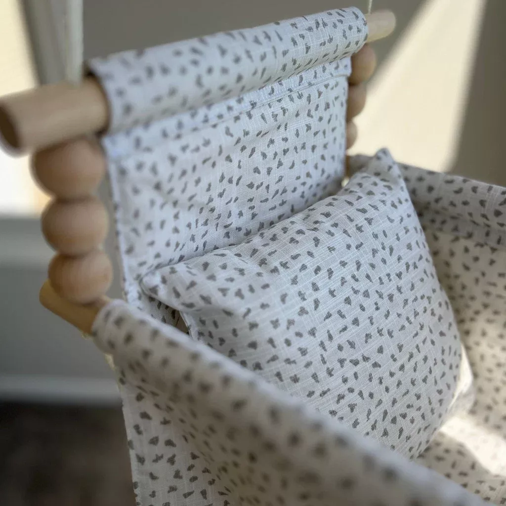 Indoor Baby/Child Swing - Neutral Confetti