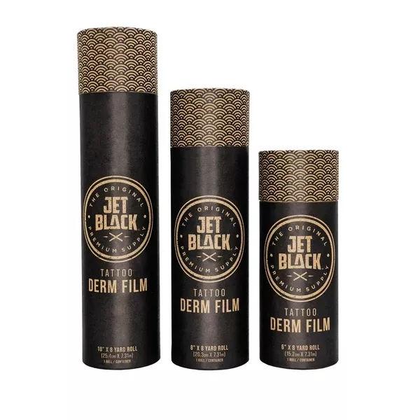 Jet Black Tattoo Derm Film