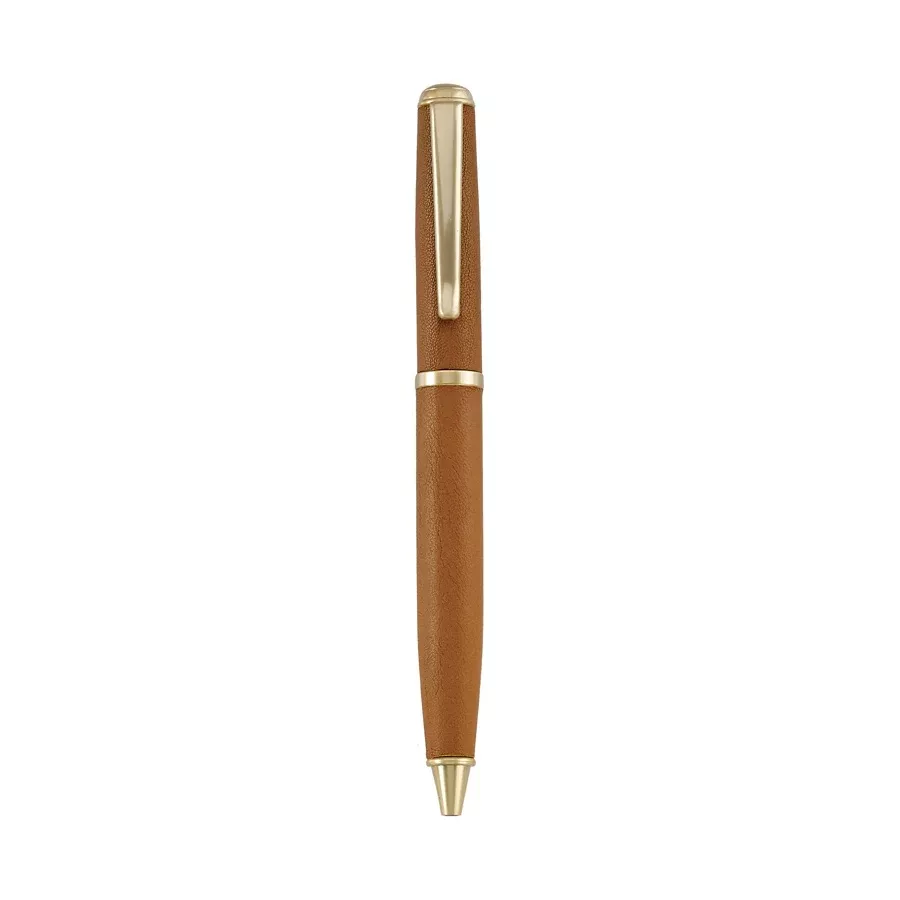 Leather Wrapped Pen British Tan