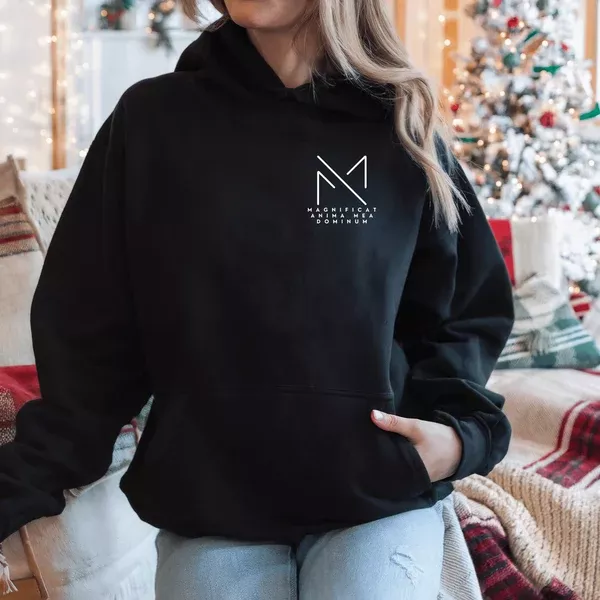 Mary's Song Embroidered "Magnificat" Unisex Hoodie