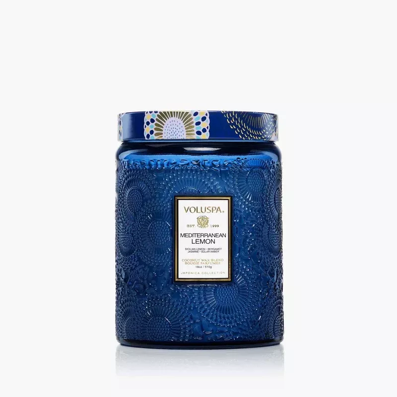 Mediterranean Lemon - Voluspa Large Jar Candle