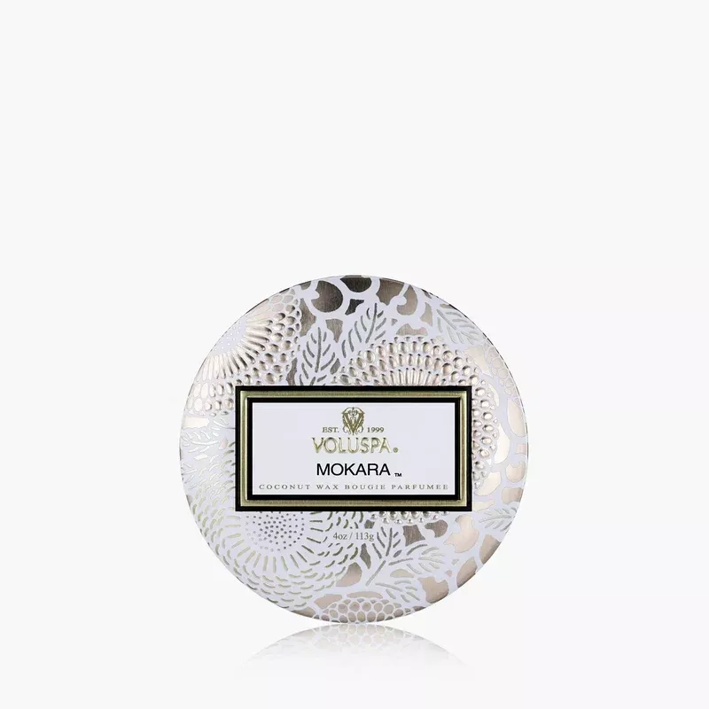 Mokara Orchid - Voluspa Mini Tin Candle