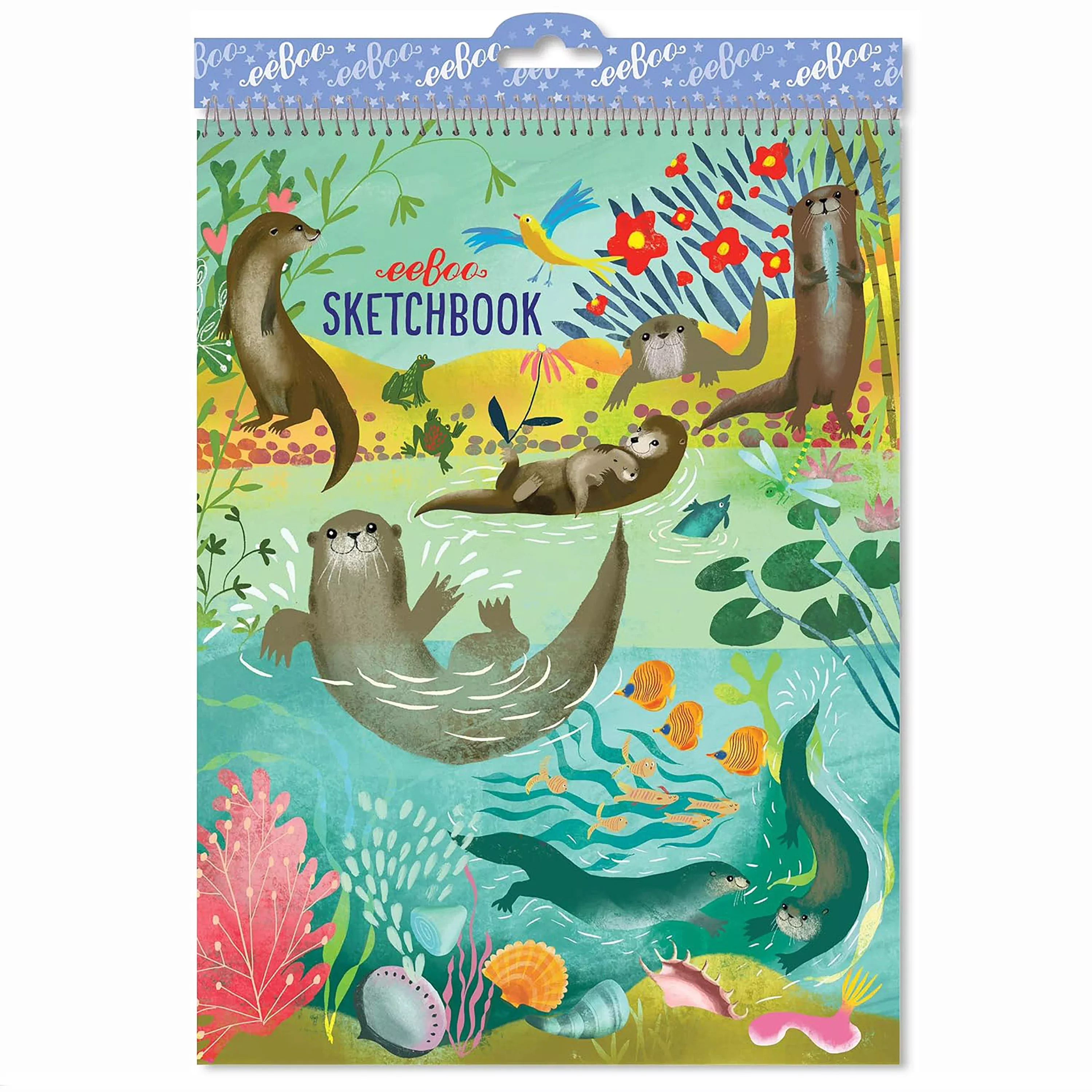 Otters At Play Sketchbook