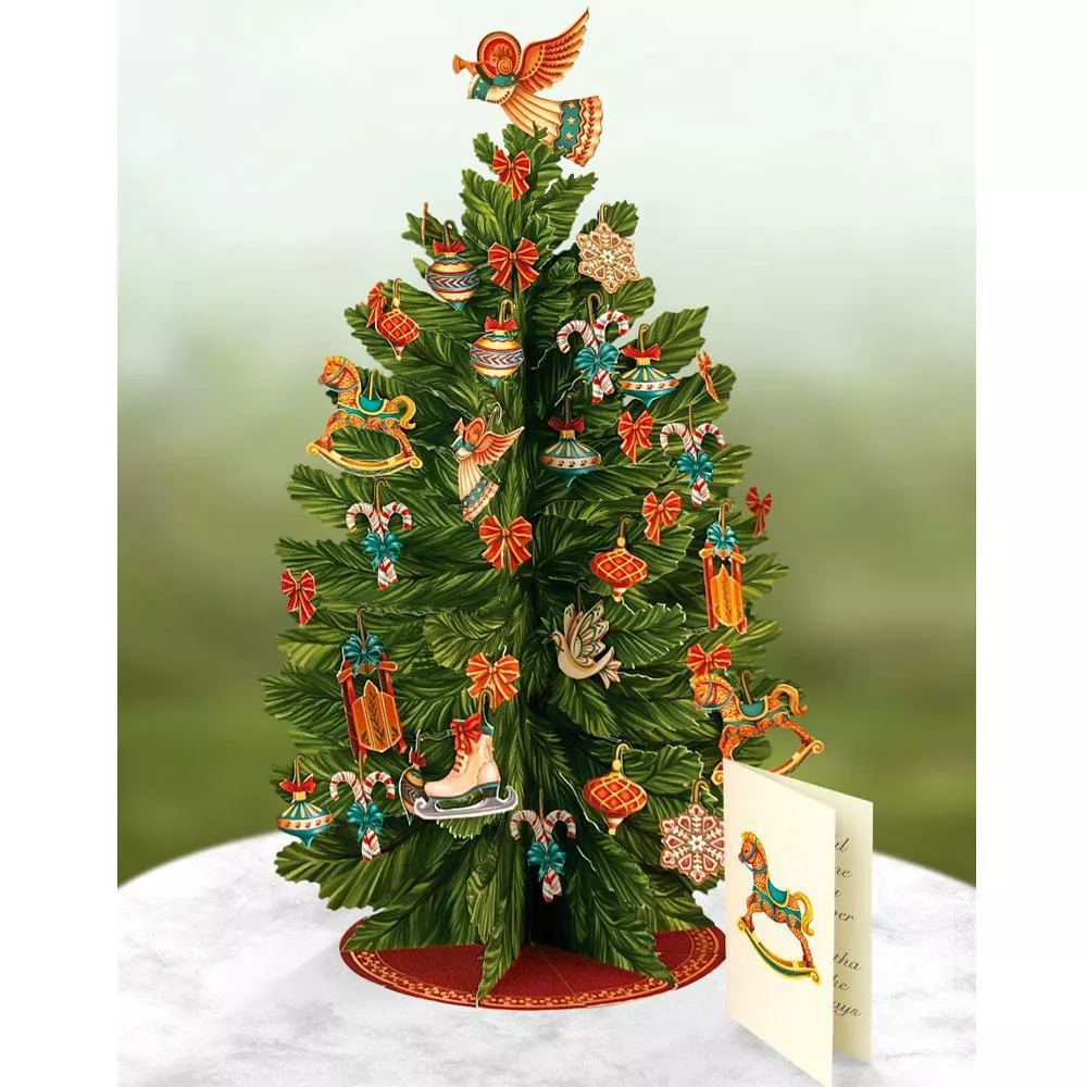 Pop-Up Holiday Tree - Traditional Christmas