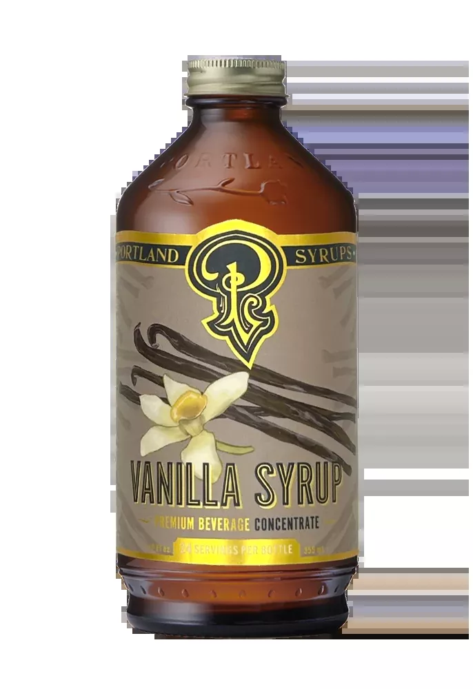 Portland Syrups - Vanilla Syrup 12 oz - Coffee Syrup