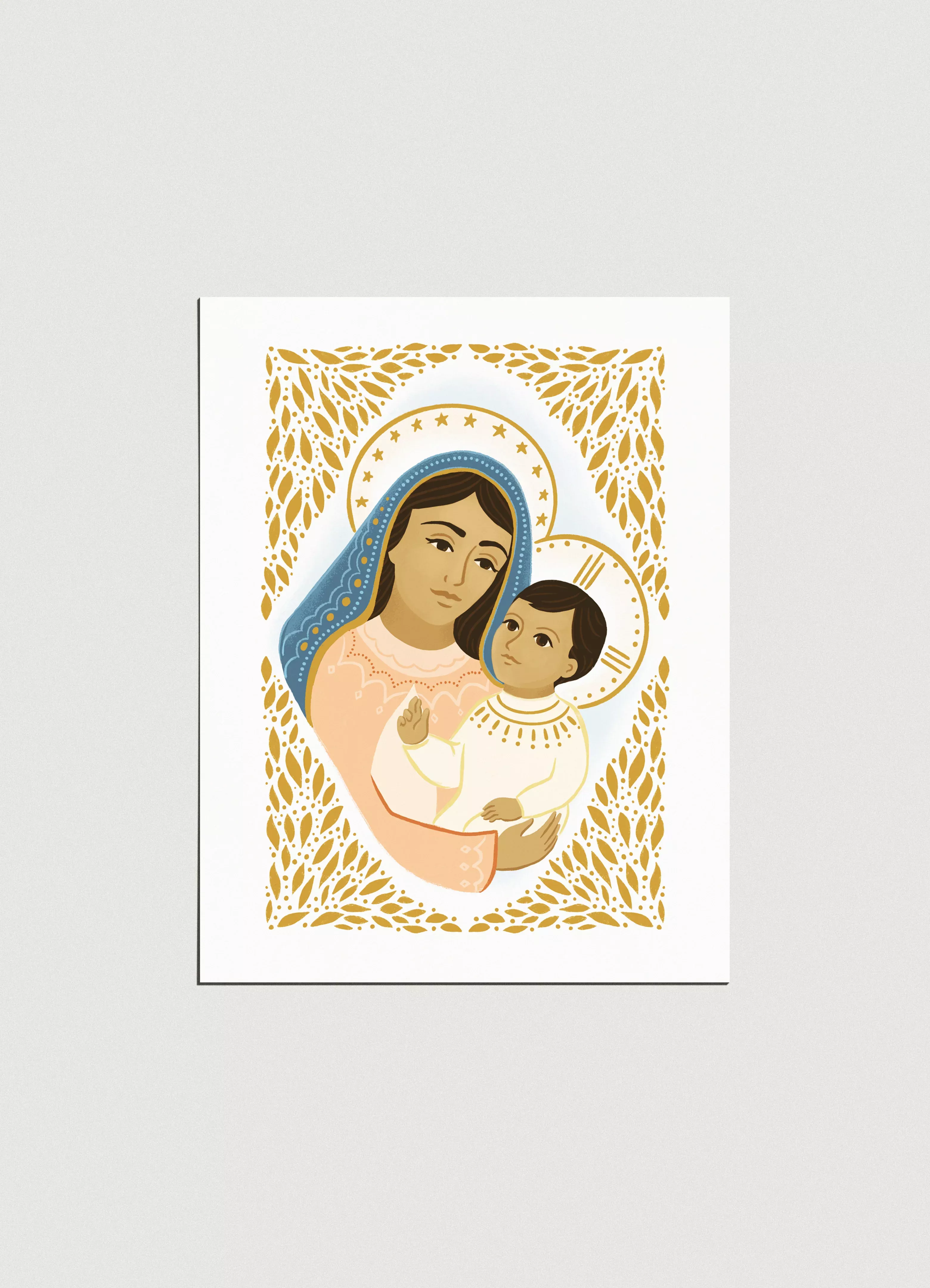 Print: Mary & Jesus, 8x10