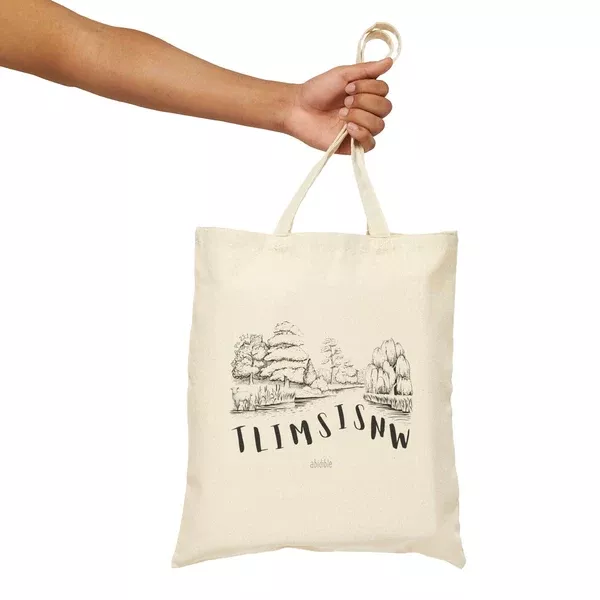 Psalm 23 Cotton Canvas Tote Bag