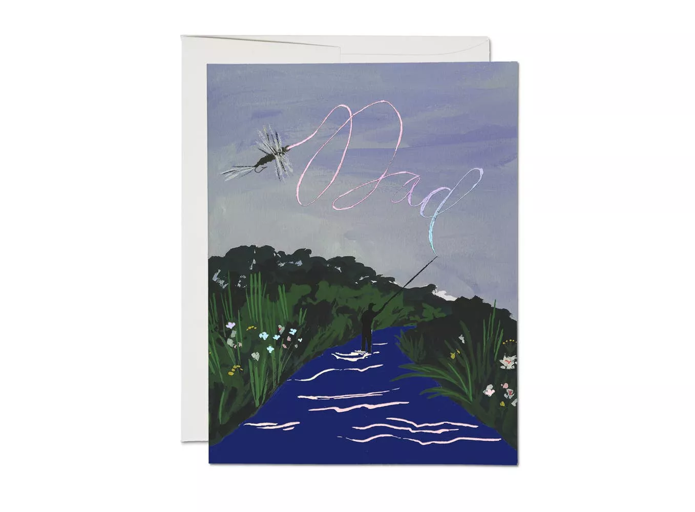 Red Cap Cards - Fishing Dad