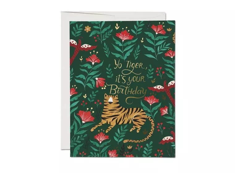 Red Cap Cards - Tiger