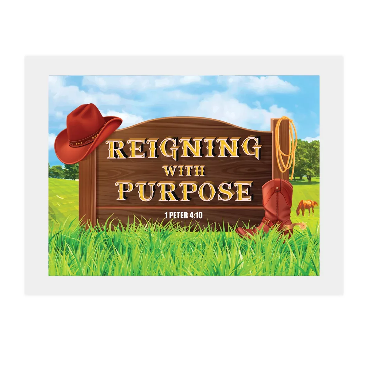 Reigning with Purpose: VBS T-Shirt Iron On