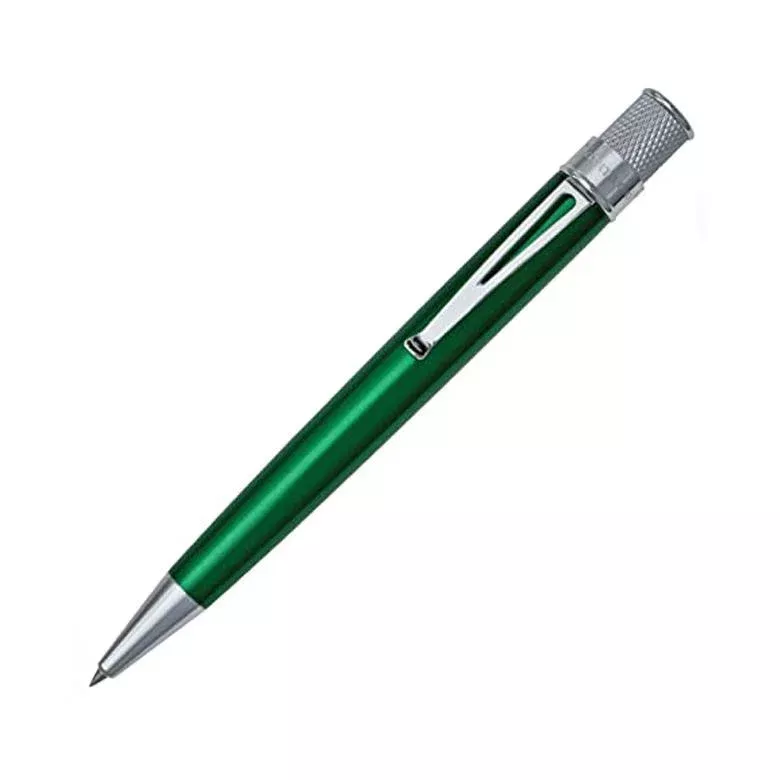 Retro 1951 Tornado Classic Lacquer Rollerball Pen - Green