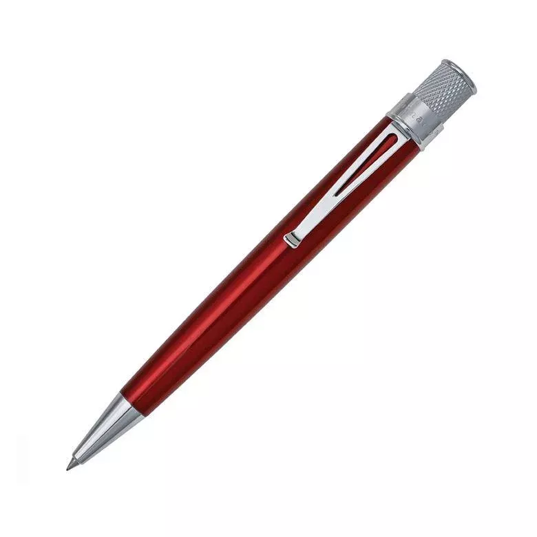 Retro 1951 Tornado Classic Lacquer Rollerball Pen - Red