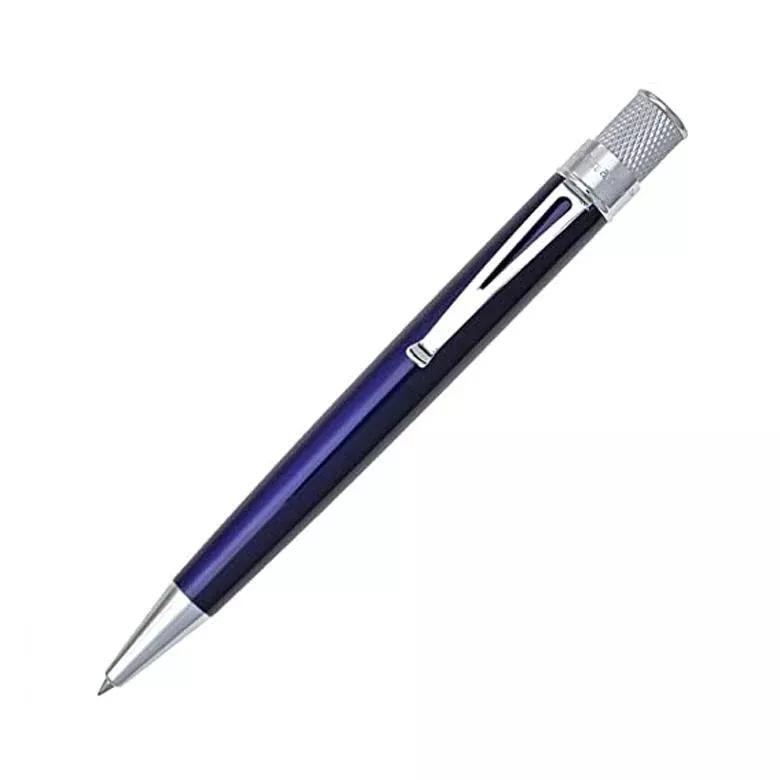 Retro 1951 Tornado Classic Lacquer Rollerball Pen - True Blue