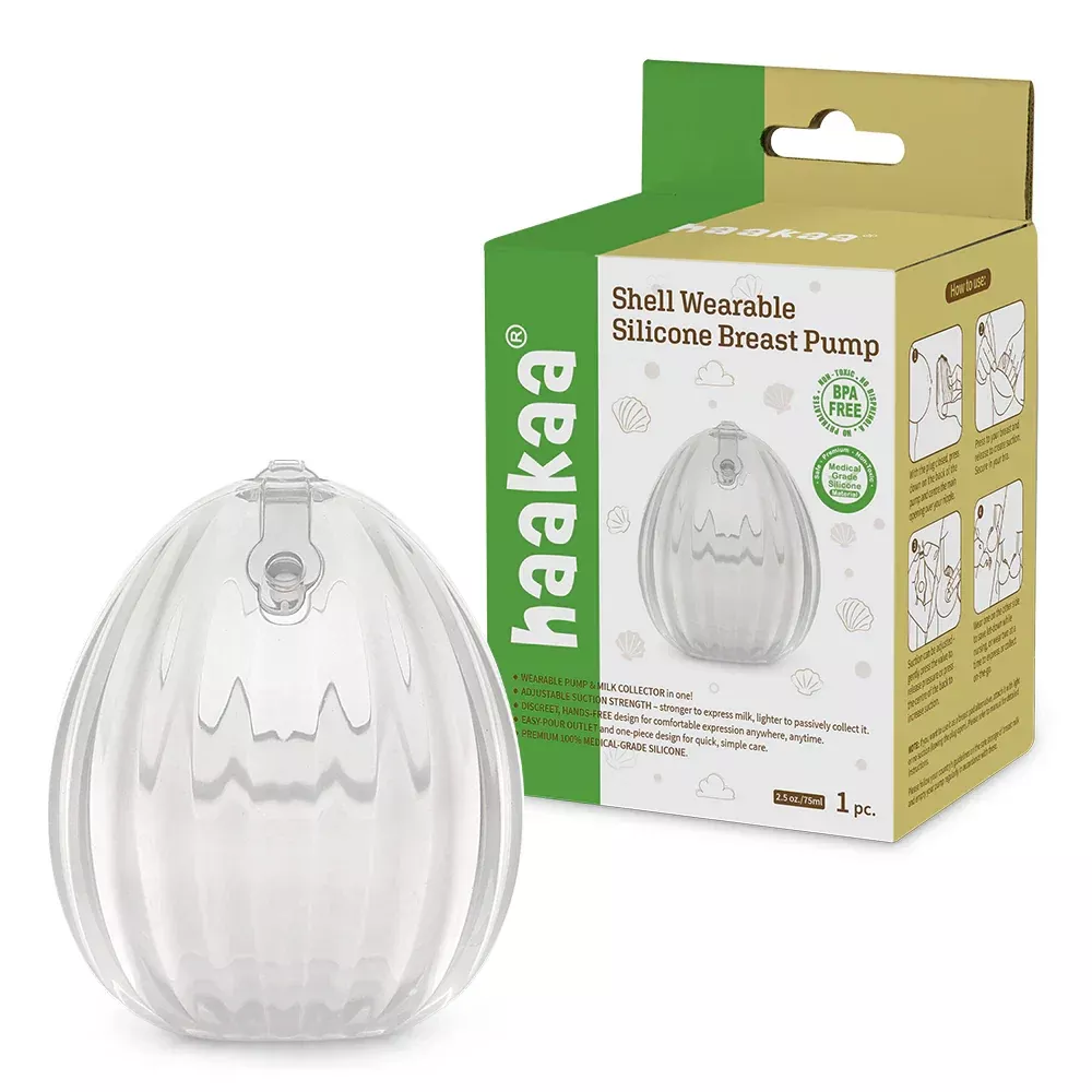 Shell Silicone Wearable Breast Pump