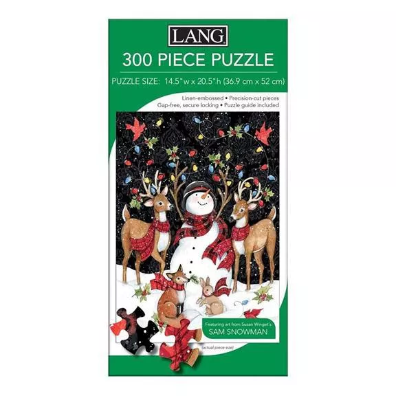 Snowy Lights 300 Piece Puzzle