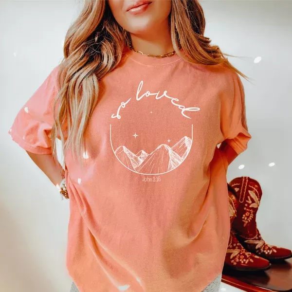 "So Loved" Unisex Comfort Colors™ T-Shirt