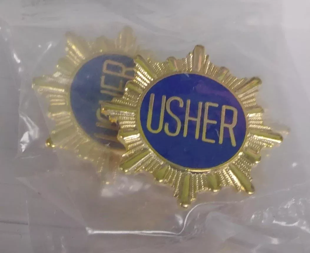 Sunburst Usher Pin