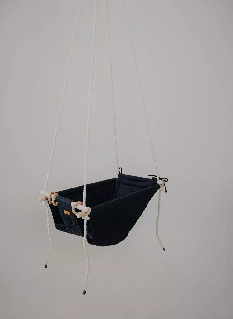 Sweet Swinging Grow With Me Baby/Child Swing - Peppercorn