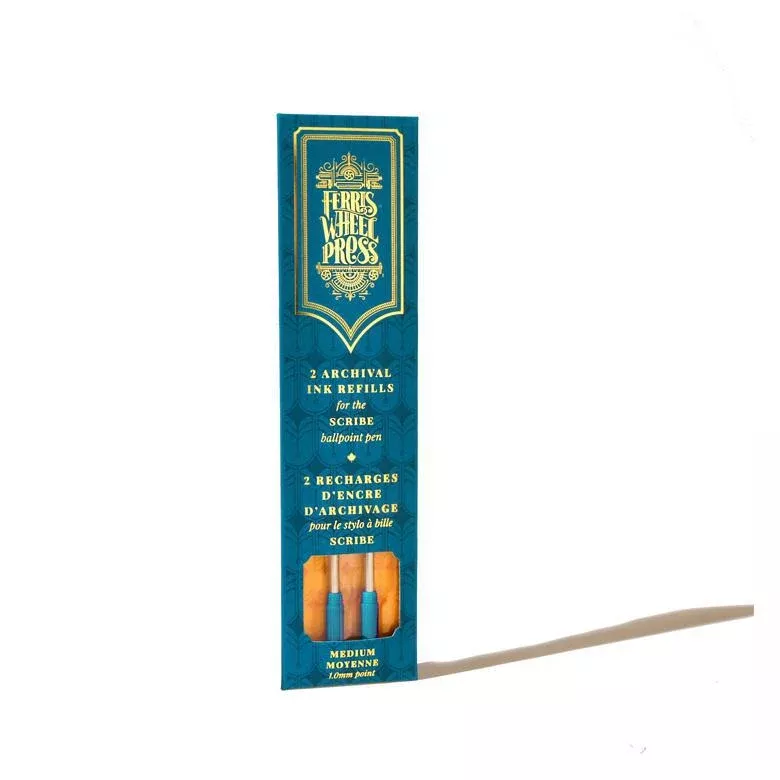 Telltale Teal Scribe Ballpoint Ink Refill