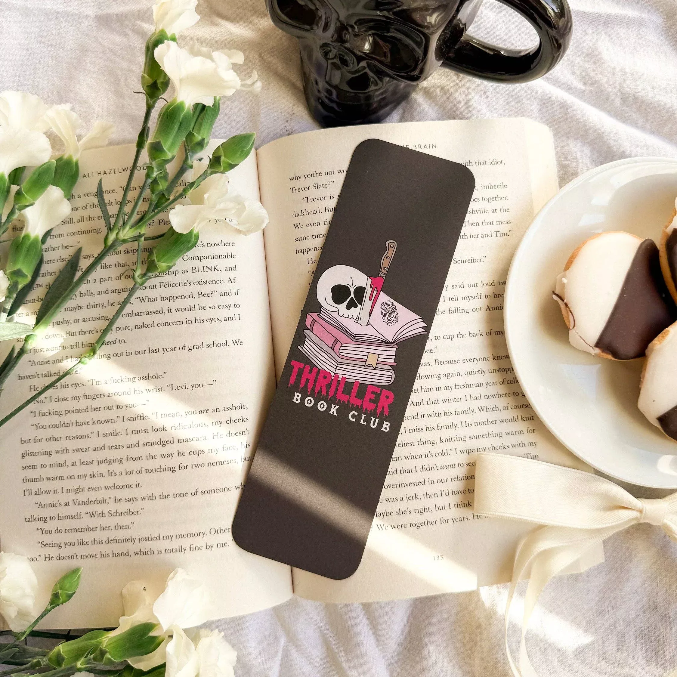 Thriller Book Club Bookmark
