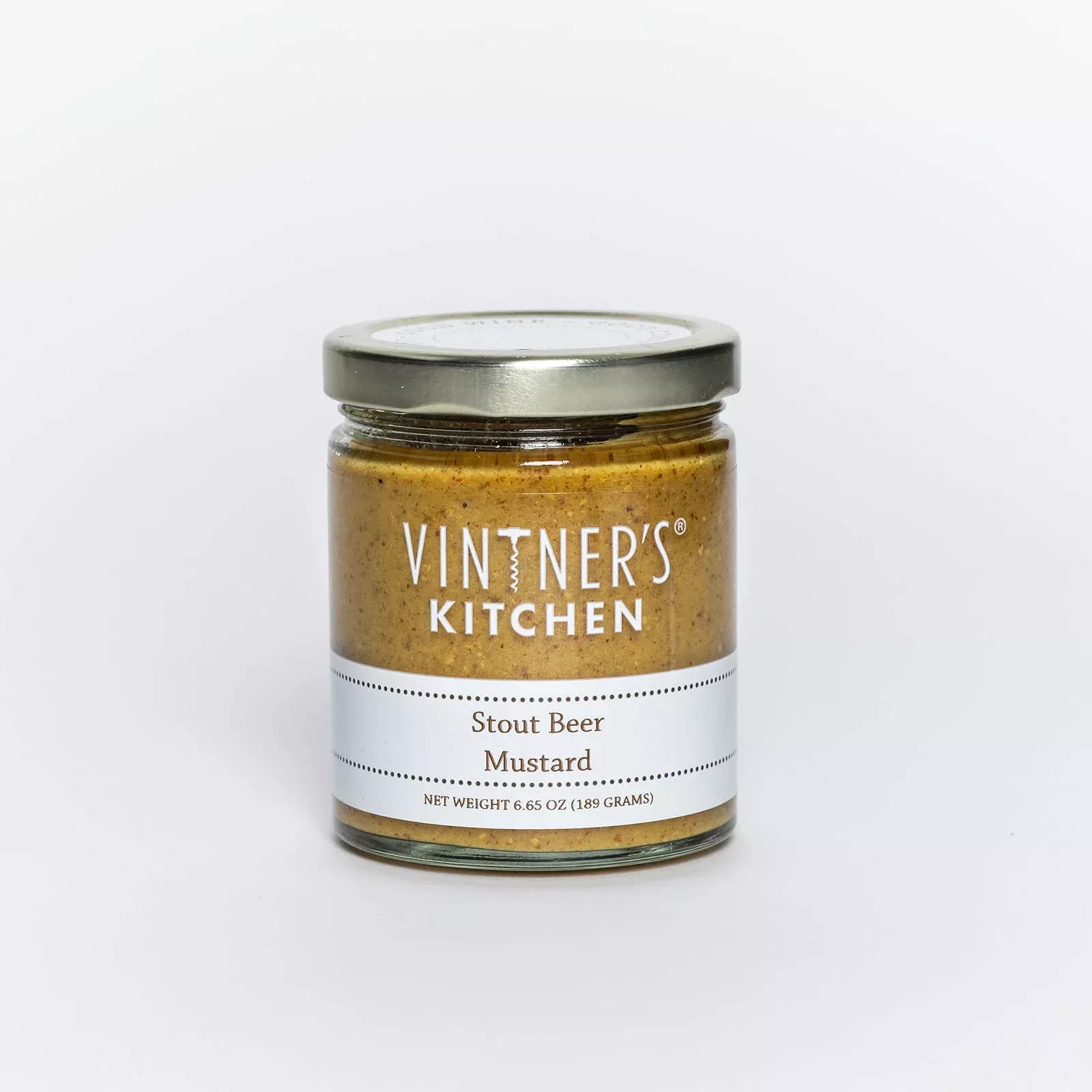 Vintner's Kitchen LLC - Stout Beer Mustard: 6.65 ounce