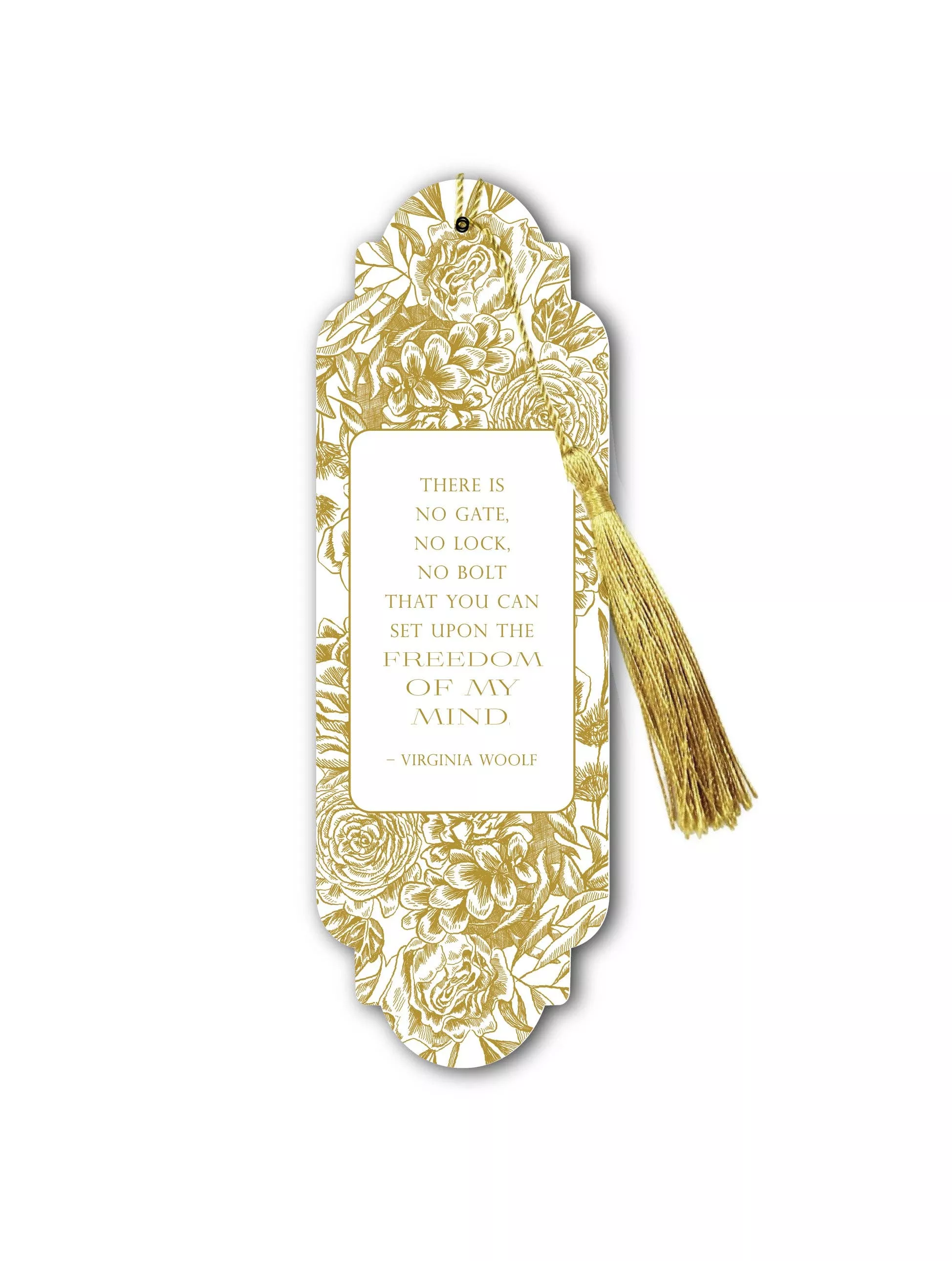Virginia Woolf Quote Bookmark - Rust Belt Love